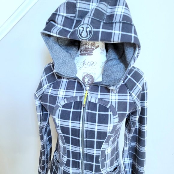 Lululemon Scuba Hoodie II Varsity Plaid 6 - Picture 3 of 6